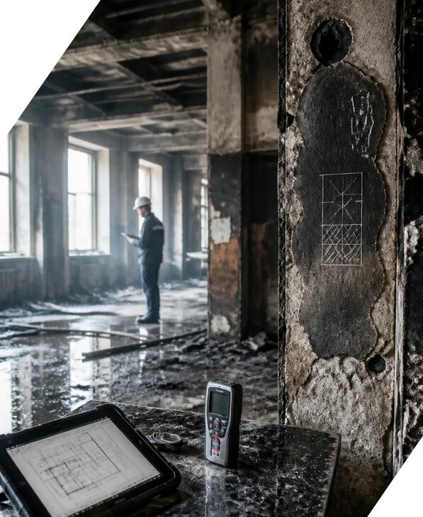 Обследование зданий после пожара в Черкесске от 15294 р. | ЭкспертизаРоссия