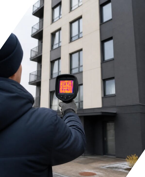 Тепловизионное обследование зданий в Черкесске от 5098 р. | ЭкспертизаРоссия